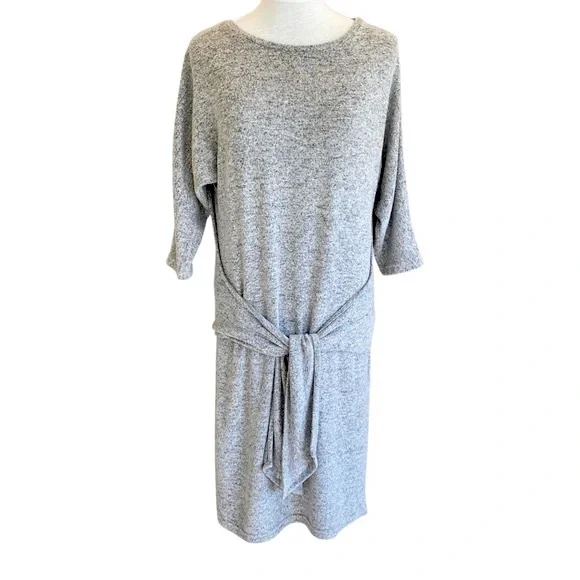 sir the label knit dress Sir Enes Twist Long Sleeve Dress in Natural – Coco & Lola main image 0